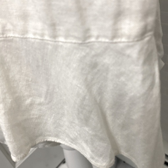 LOFT Cream V-Neck Blouse - Picture 5 of 7